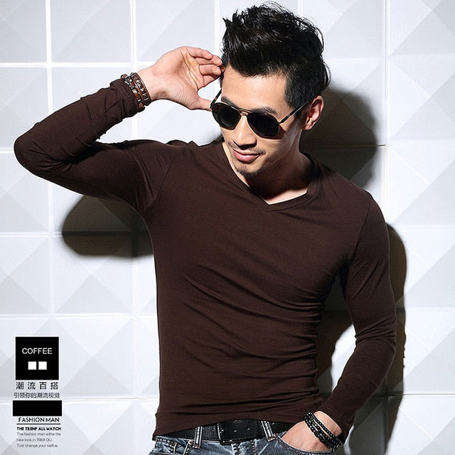MRMT 2019 Lycra Cotton Men's T-Shirt 5XL Long Sleeved T Shirt
