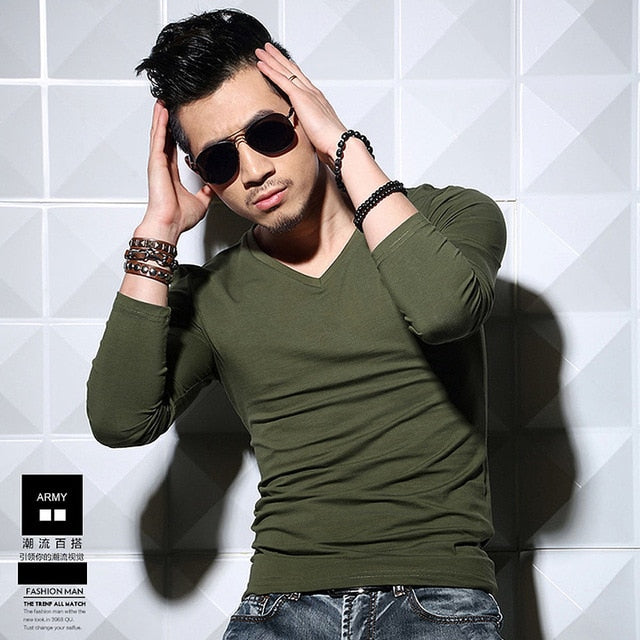 MRMT 2019 Lycra Cotton Men's T-Shirt 5XL Long Sleeved T Shirt